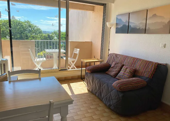 T1 Mezzanine à 10 Min Des Thermes Avec Garage Et Wifi - Fr-1-553-187 * Balaruc-les-Bains
