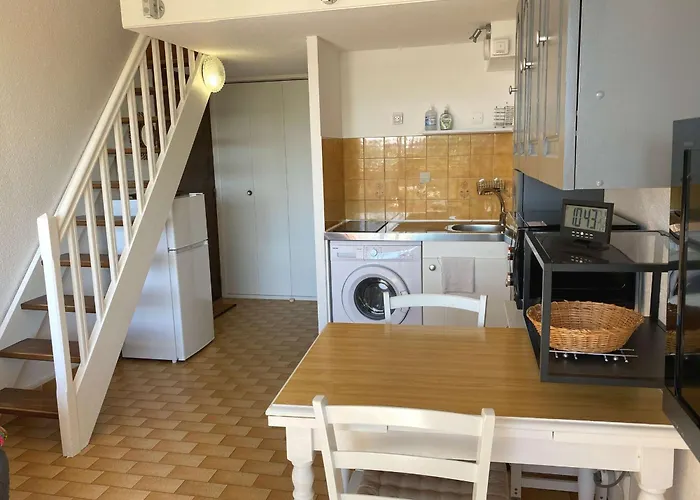 T1 Mezzanine à 10 Min Des Thermes Avec Garage Et Wifi - Fr-1-553-187 Balaruc-les-Bains